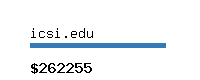 icsi.edu Website value calculator