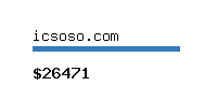 icsoso.com Website value calculator