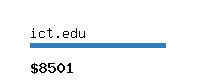 ict.edu Website value calculator