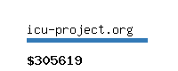 icu-project.org Website value calculator