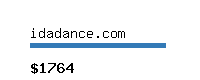 idadance.com Website value calculator