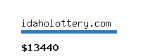 idaholottery.com Website value calculator