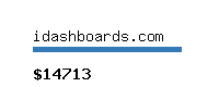 idashboards.com Website value calculator