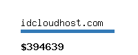 idcloudhost.com Website value calculator