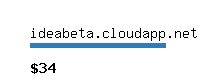 ideabeta.cloudapp.net Website value calculator