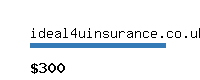 ideal4uinsurance.co.uk Website value calculator