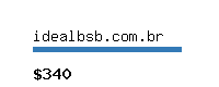 idealbsb.com.br Website value calculator