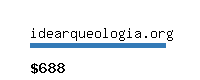 idearqueologia.org Website value calculator