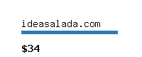ideasalada.com Website value calculator