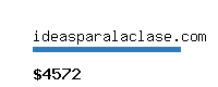 ideasparalaclase.com Website value calculator