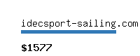 idecsport-sailing.com Website value calculator