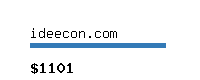 ideecon.com Website value calculator