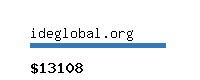 ideglobal.org Website value calculator