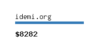 idemi.org Website value calculator