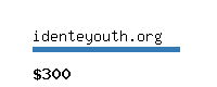 identeyouth.org Website value calculator