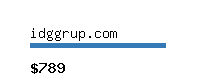 idggrup.com Website value calculator