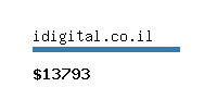 idigital.co.il Website value calculator