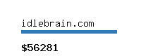 idlebrain.com Website value calculator