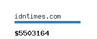 idntimes.com Website value calculator