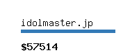 idolmaster.jp Website value calculator