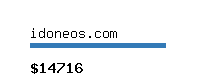 idoneos.com Website value calculator