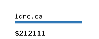 idrc.ca Website value calculator