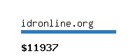 idronline.org Website value calculator