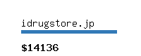 idrugstore.jp Website value calculator