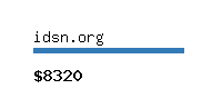 idsn.org Website value calculator