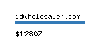 idwholesaler.com Website value calculator