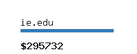 ie.edu Website value calculator