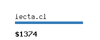 iecta.cl Website value calculator