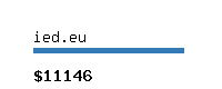 ied.eu Website value calculator