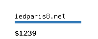 iedparis8.net Website value calculator