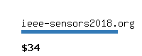 ieee-sensors2018.org Website value calculator