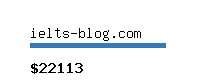 ielts-blog.com Website value calculator