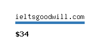 ieltsgoodwill.com Website value calculator