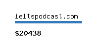 ieltspodcast.com Website value calculator