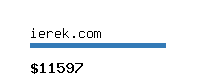 ierek.com Website value calculator