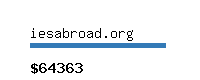 iesabroad.org Website value calculator