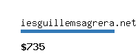 iesguillemsagrera.net Website value calculator