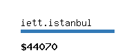 iett.istanbul Website value calculator