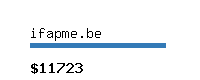 ifapme.be Website value calculator