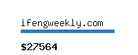 ifengweekly.com Website value calculator