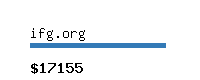 ifg.org Website value calculator