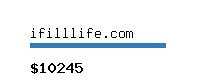 ifilllife.com Website value calculator