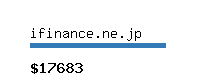 ifinance.ne.jp Website value calculator