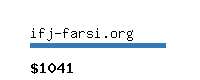 ifj-farsi.org Website value calculator