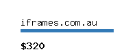 iframes.com.au Website value calculator