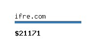 ifre.com Website value calculator